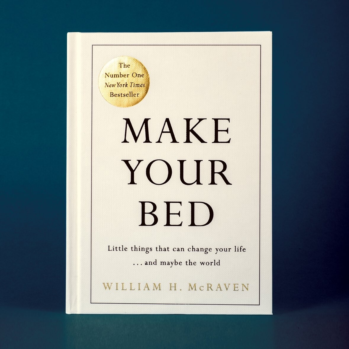 Make Your Bed by William H. McRaven | Hardcover Book - Tin Sign Factory Australia