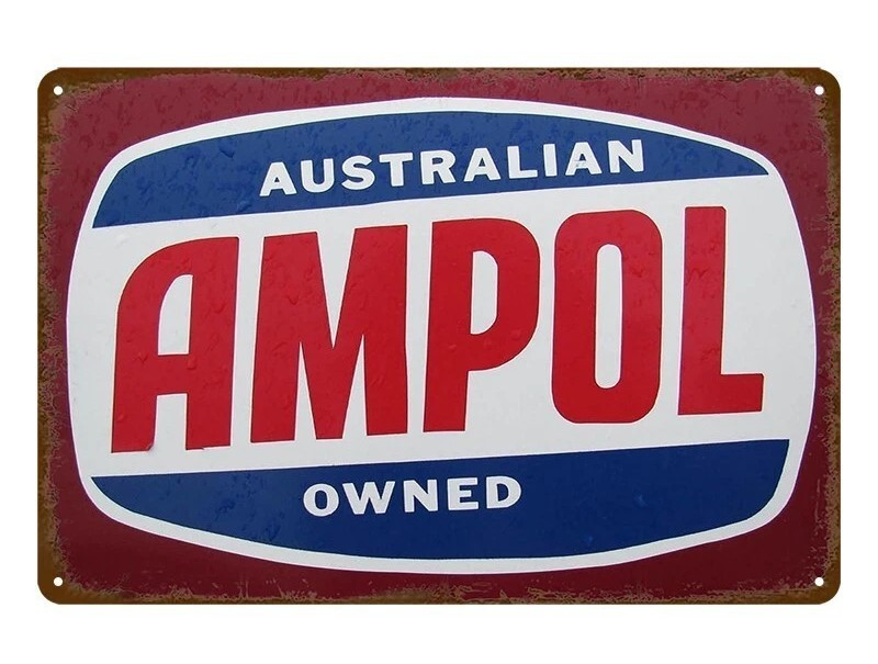 AUSTRALIAN OWNED Home Wall Man Cave Rustic Look Shop Motor Car Decor Metal Sign