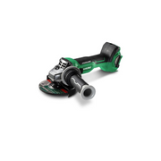 Green and black angle grinder 