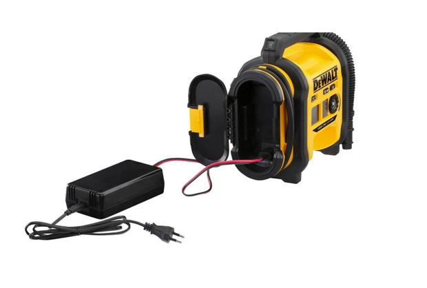 Yellow and black Dewalt power tool 