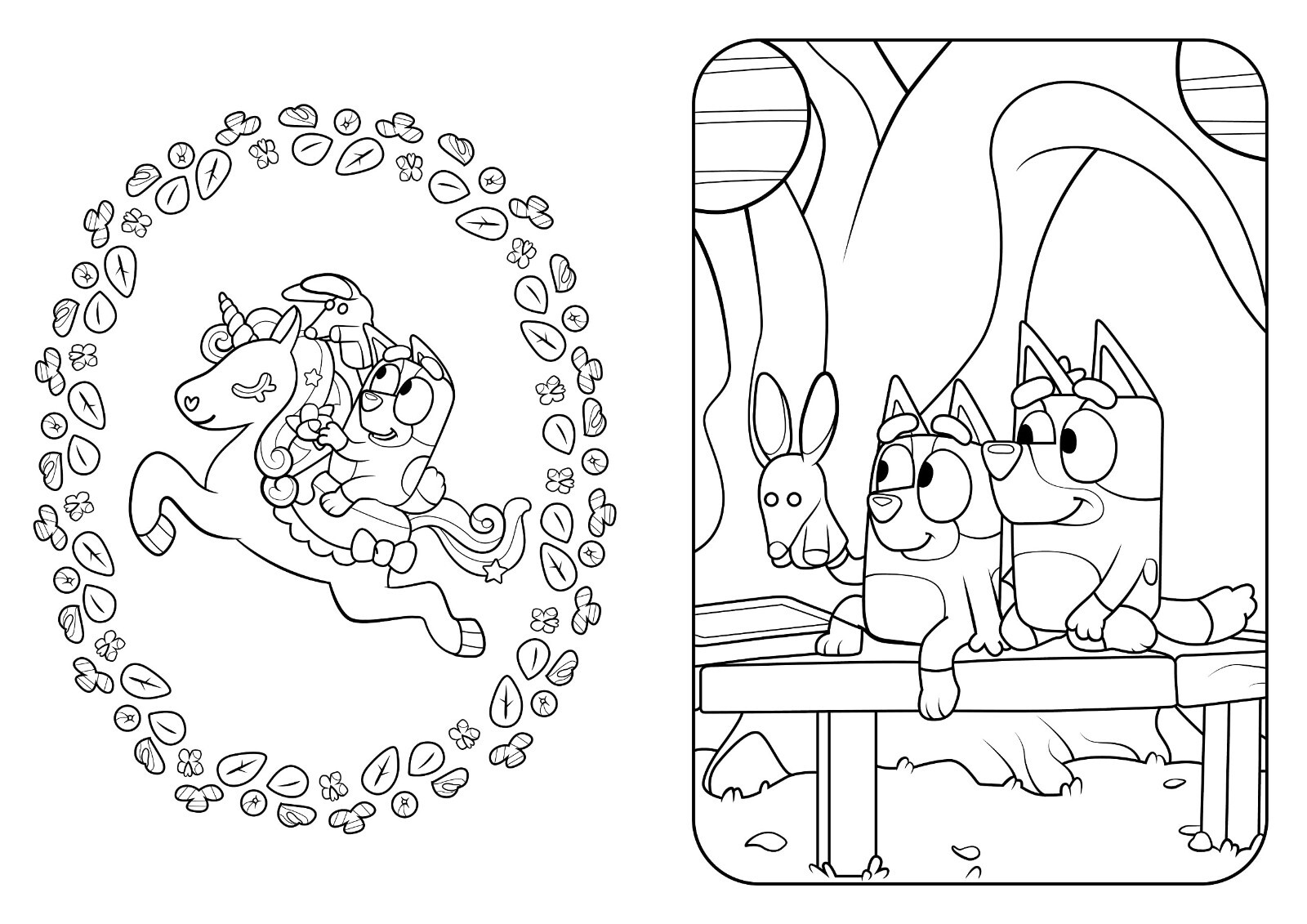 Bluey: Big Backyard: A Colouring Book - Paperback Book - Tin Sign Factory Australia