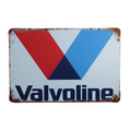 Metal Tin Sign VALVOLINE Rustic Vintage 200x300mm Rustic Garage Bar Man Cave - Tin Sign Factory Australia
