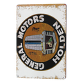 Warning Sign Tin Sign 200x300mm Metal General Motors Holden High Quality - Tin Sign Factory Australia