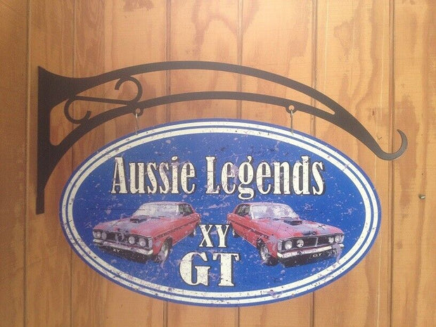 NEW Mopar & Hanger oval tin metal sign