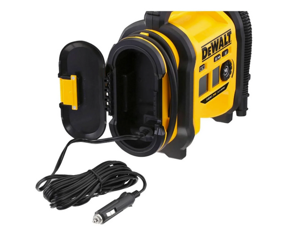 Yellow and black Dewalt power tool 