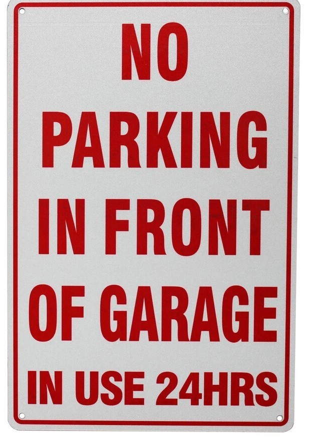 IN USE Home Rustic Look Man Cave Shed Garage Bar Pub Parking Metal Tin Sign - Tin Sign Factory Australia