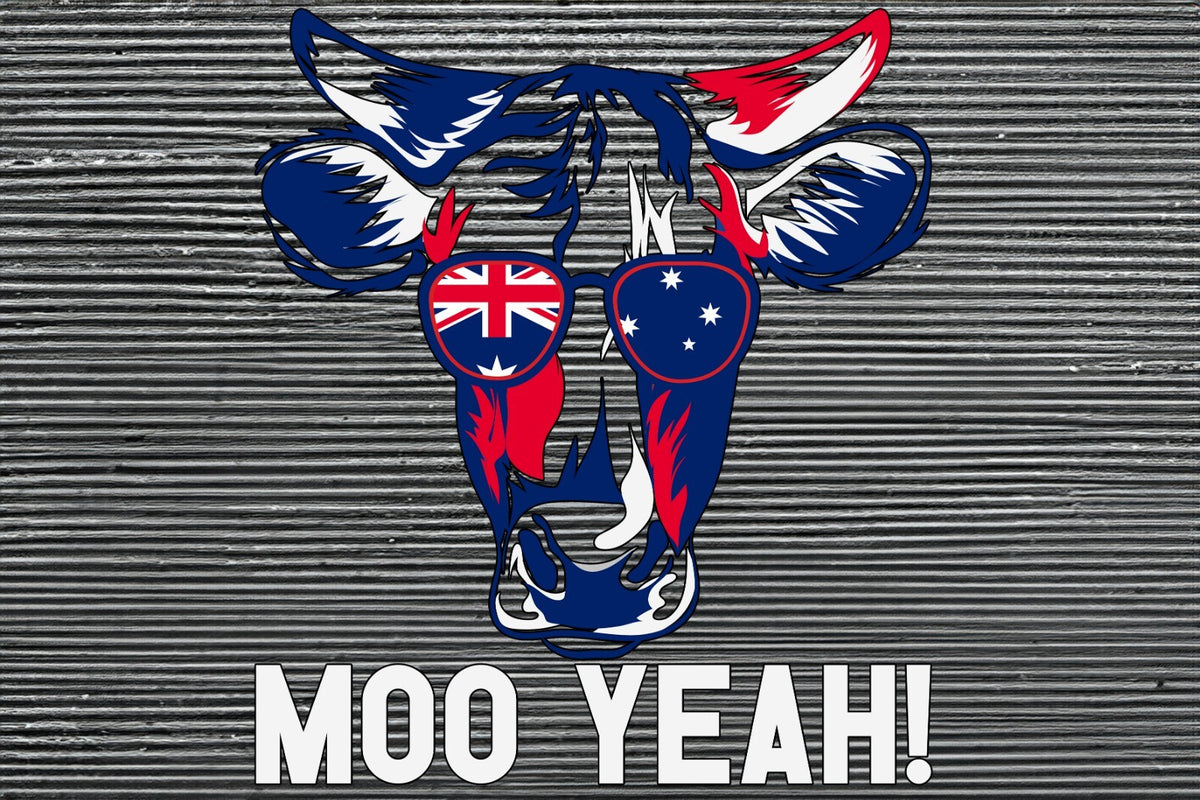 Moo Yeah Australia Cow