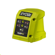 Green Ryobi IntelliPort charging station 