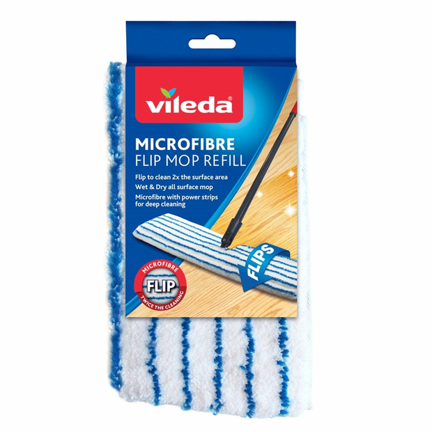 Vileda microfiber flip mop refill