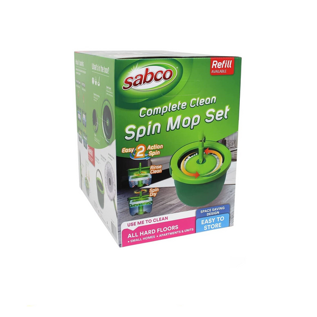 Sabco Complete Clean Spin Mop