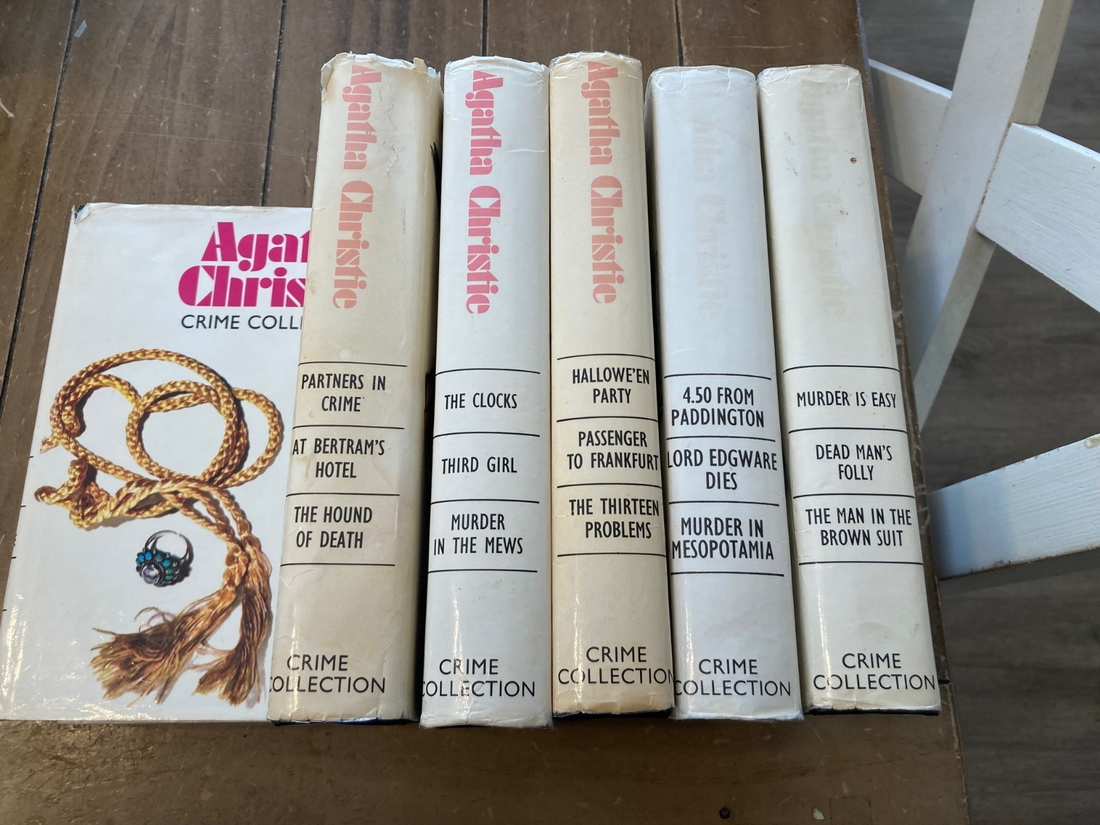 21 Agatha Christies Crime Collection Hardbacks Bulk Sale