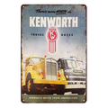 MORE WORTH IN Home Kenworth Wall Man Cave Pub Bar Rustic Look Decor Metal Sign - Tin Sign Factory Australia