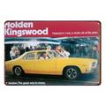 Holden Kingswood Car Rustic Metal Sign Vintage Tin Shed Garage Bar Man Cave - Tin Sign Factory Australia