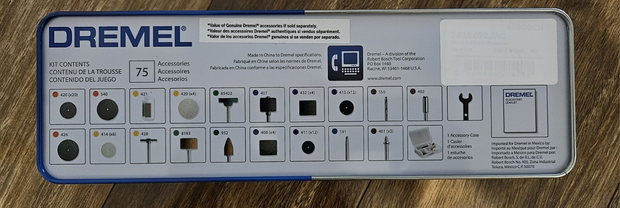 Dremel Accessories 75 Pc BRAND NEW AND GENUINE AU