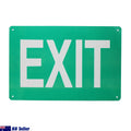 Warning Notice Exit Sign Office Workplace 200x300mm Metal - image 2
