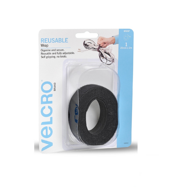 Velcro reusable wrap packaging 