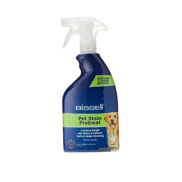 Bissell Pet Stain Pretreat spray bottle