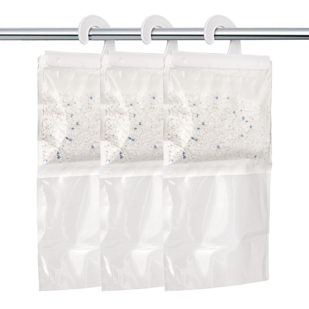 Box of DampFree moisture absorber hanging pouches