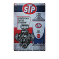 Metal Tin Sign STP Rustic Look Vintage 200x300mm MAN CAVE Shed Garage & Bar Sign - Tin Sign Factory Australia