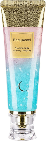 Bodyaccel Niacinamide Whitening Toothpaste – Natural Whitening Toothpaste with N