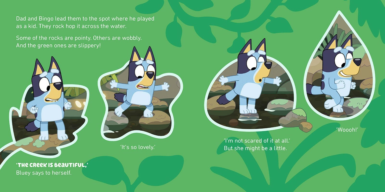 Bluey: The Creek - Board Book KIDS - Tin Sign Factory Australia