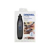 Dremel Lite packaging with black tool  