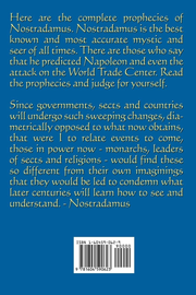 The Complete Prophecies of Nostradamus by Michel Nostradamus Paperback Book NEW