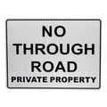 Warning Notice Sign No Through Road Private Property 200x300mm Safety - image 4