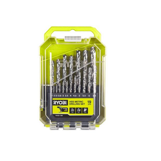 Ryobi drill bit set 