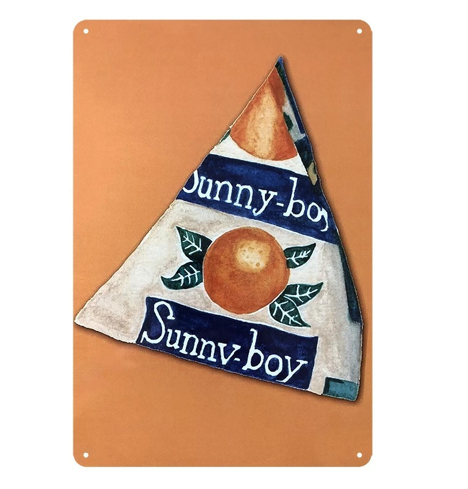 SUNNY BOY Home Wall Man Cave Pub Bar Rustic Look  Tea Towel Decor Metal Sign - Tin Sign Factory Australia