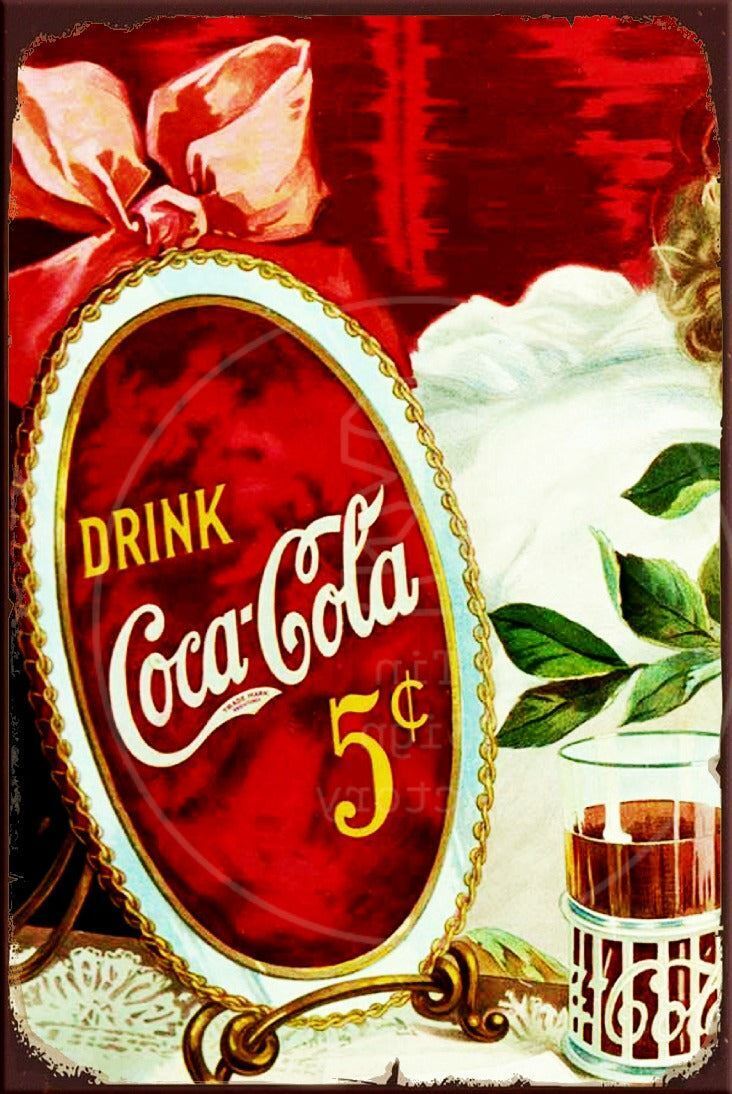 DECADE 1900 Rustic Look Vintage Shed-Garage and Bar Man Cave Tin Metal Sign - Tin Sign Factory Australia