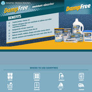Box of Damp Free moisture absorber refills 