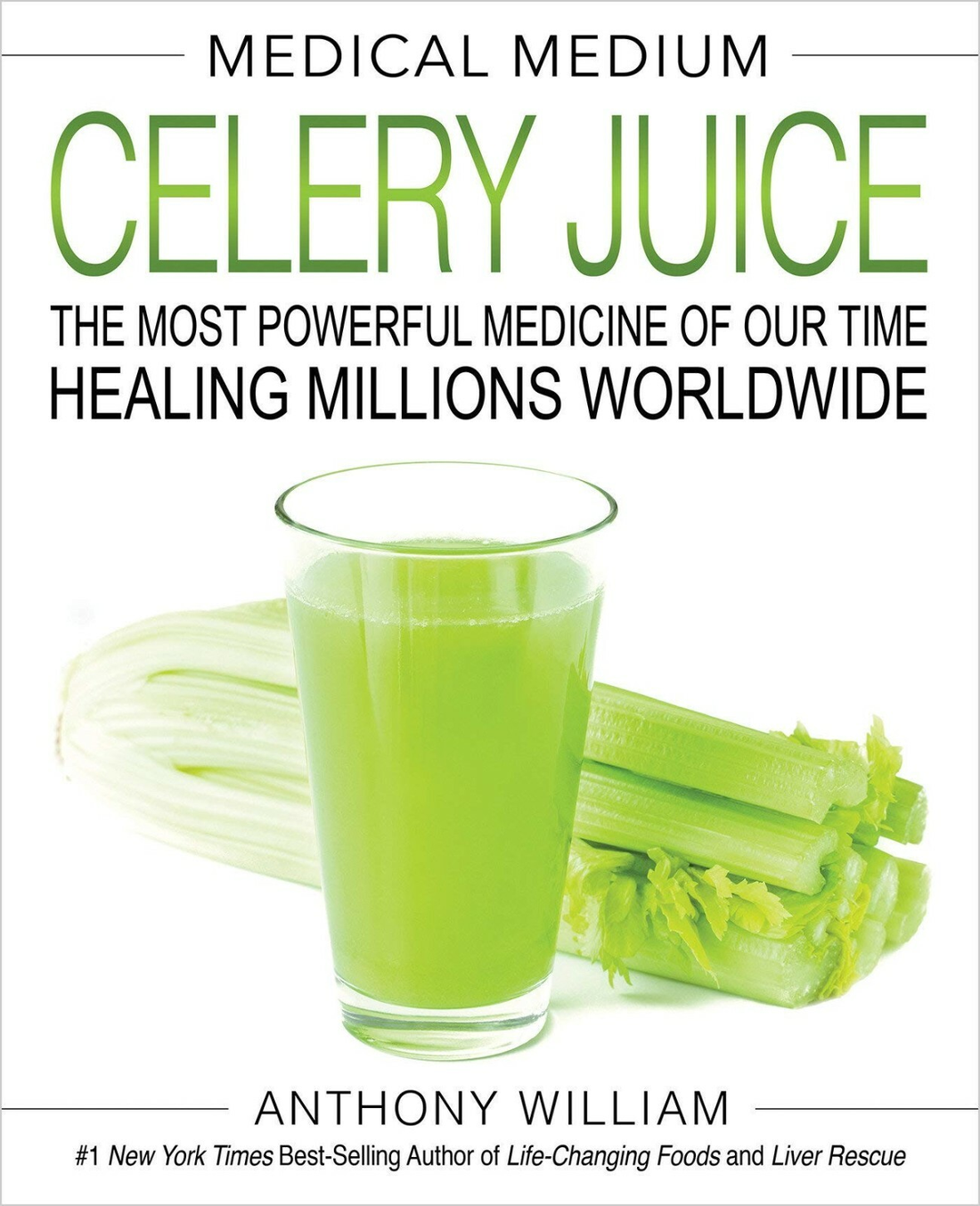 Medical Medium Celery Juice Anthony William Hardcover Book - Tin Sign Factory Australia