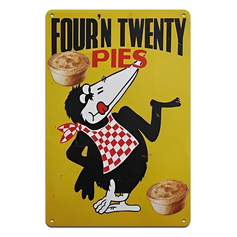 BEST PIES OF ALL Home Wall Man Cave Garage Shed Workshop Bar Pub Metal Tin Sign - Tin Sign Factory Australia