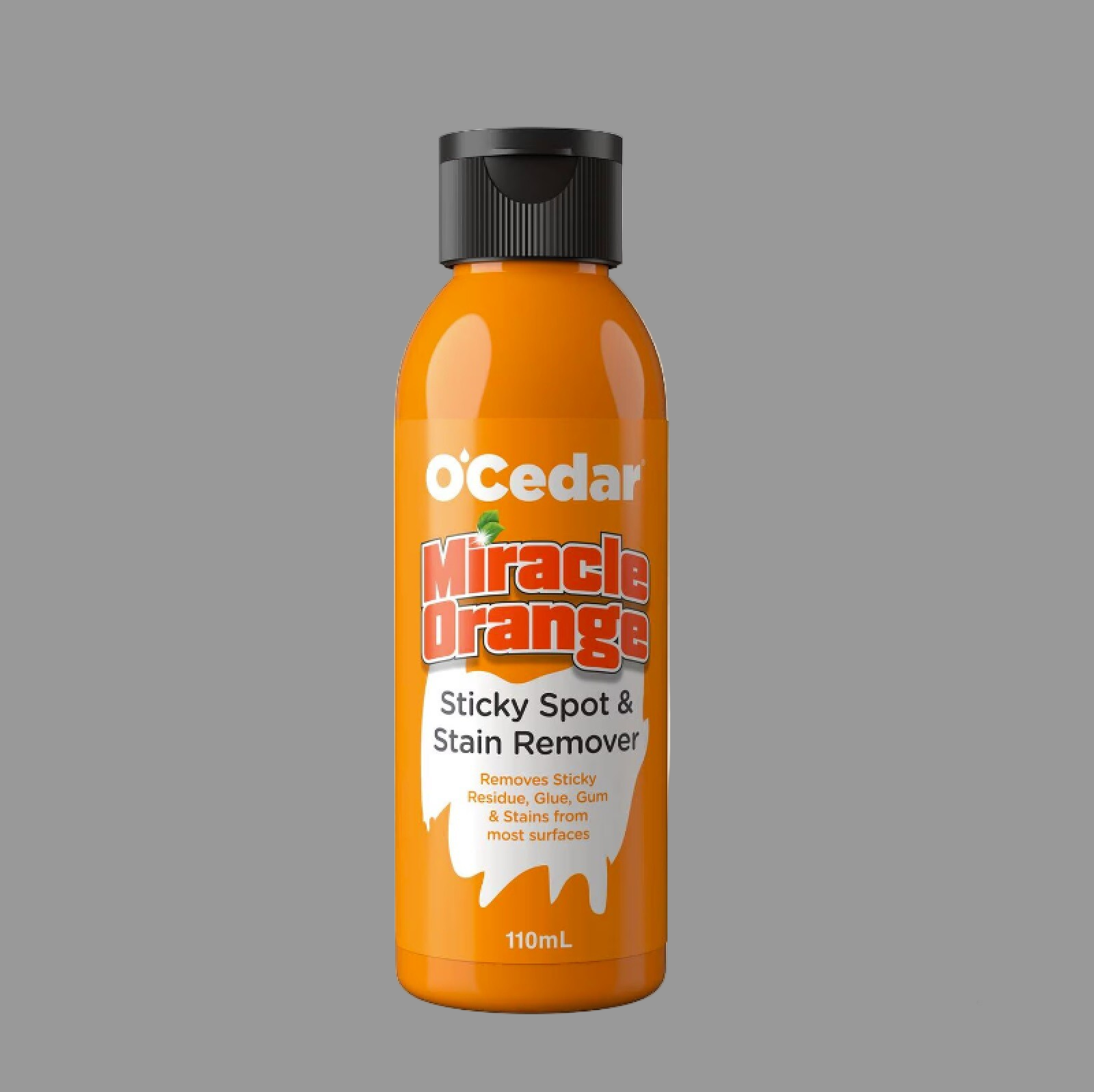 O'Cedar Miracle Orange Sticky Spot & Goo Remover 110 mL - Tin Sign Factory Australia