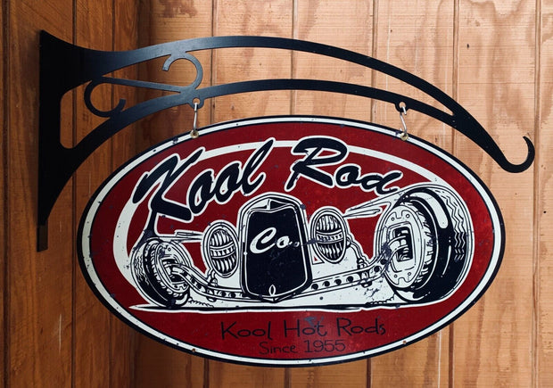 NEW Mopar & Hanger oval tin metal sign