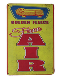 FREE AIR Home Wall Man Cave Garage Shed Workshop Golden Fleece Metal Tin Sign - Tin Sign Factory Australia