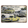 HOLDEN THE GLORY YEARS MONARO Rustic Metal Sign Vintage Tin Shed Garage Bar - Tin Sign Factory Australia