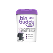 Bin Fresh Buddy container with purple lid