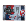Metal Tin Sign STP Rustic Look Vintage 200x300mm MAN CAVE Shed Garage & Bar Sign - Tin Sign Factory Australia