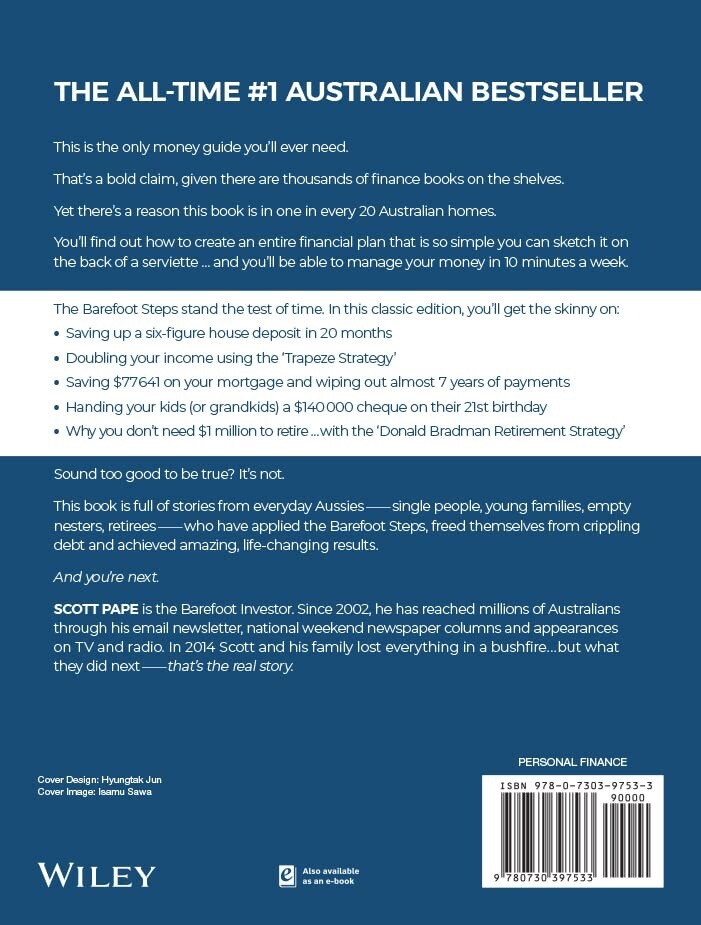 The Barefoot Investor 2022 Edition by Scott Pape - Paperback Book | NEWEST - Tin Sign Factory Australia