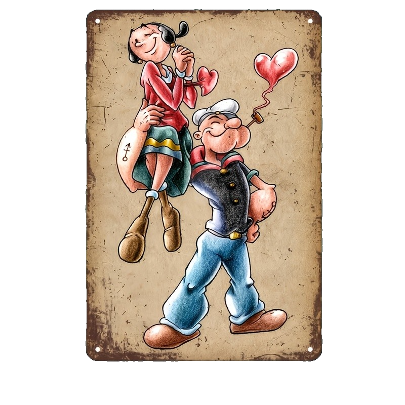 Metal Sign Classic Iron Wall Art Home Bedroom Garage Room Decoration