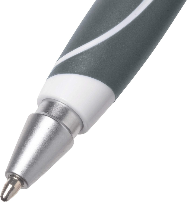 BIC Atlantis Air Retractable Ball Pen Medium Point (1.2 mm) Black Pack of 2 NEW