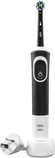 Oral-B PRO 100 CROSSACTION Rechargeable Electric Toothbrush Midnight Black NEW