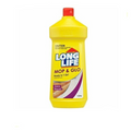 Yellow bottle of Long Life Mop & Glo cleaning solution 