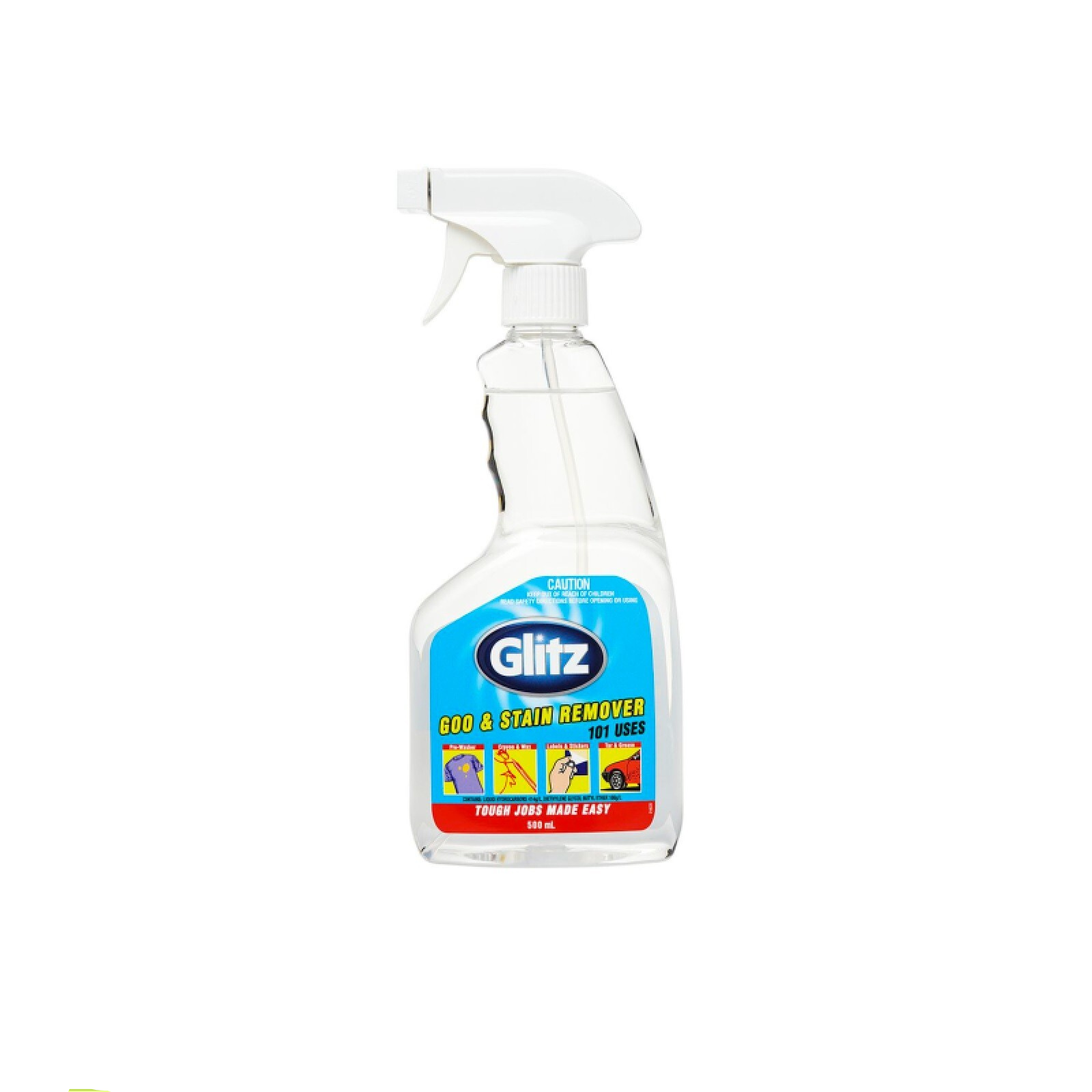 Glitz stain remover spray bottle