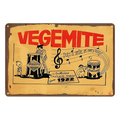 Tin Metal Sign VEGEMITE AUSTRALIAS FAVOURITE SPREAD 20x30cm Rustic Vintage - Tin Sign Factory Australia