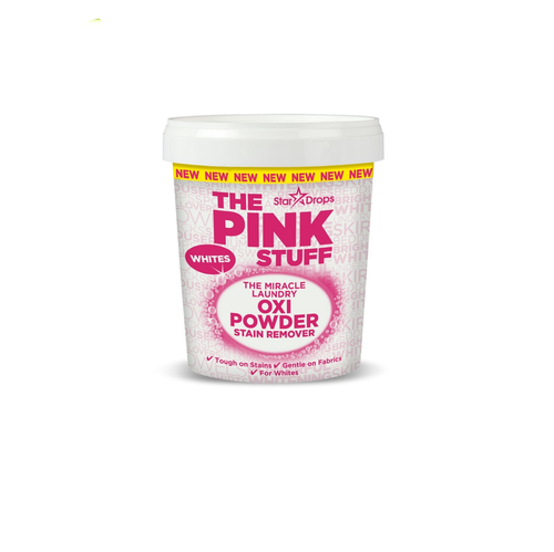 Container of 'The Pink Stuff' laundry powder 
