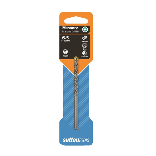 Sutton Tools 6.5 x 100mm SF TCT Masonry Drill Bit