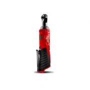 Red and black cordless ratchet tool 
